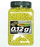 TSD Sports 3000 Count Jar Plastic Yellow Airsoft BB's (0.12g, 6mm)