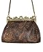 Snakeskin design vintage style evening bag Rocker Handbag
