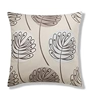 Contemporary Leaf Appliqué Cushion