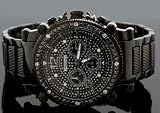 JoJino 2.25ctw Mens Diamond Watch J1173-SS