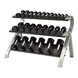 TKO 824HDR3 Optional Third Shelf for Horizontal Dumbbell Rack Black