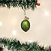 Old World Christmas Stuffed Green Olive Glass Blown Ornament for Christmas Tree