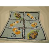 Step By Step Boy Garden Rug, Blue by Step by Step