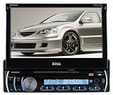 Brand New Boss BV9982U 7 In Dash Touchscreen Single Din DVD/CD/MP3/AM/FM Player With Remote + USB