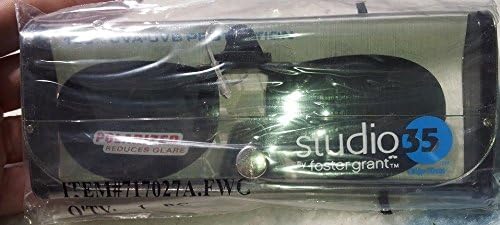 Studio 35 CLIP-ONS By Foster Grant 100% UVA-UVB Protection sun glasses