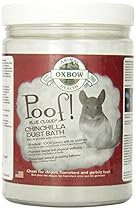 Oxbow Animal Health Poof Blue Cloud Dust for Chinchilla Bath, 2.5-Pound
