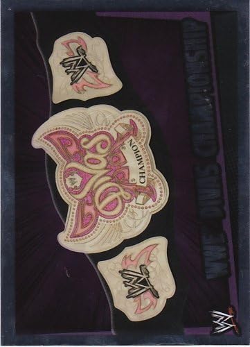 WWE DIVAS CHAMPIONSHIP Title Card Slam Attax RUMBLE Trading Card by Slam Attax Rumble