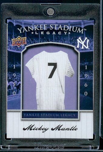 2008 Upper Deck Yankee Stadium Legacy Collection # 2 Mickey Mantle - New York Yankees - Limited Edition MLB Baseball Card