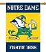 NCAA Notre Dame Fighting Irish 2-Sided 28-by-40 inch House Banner with  Pole Sleeve