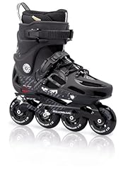 Rollerblade Men's 12 Twister 80 Urban Skate (Black/Anthracite, US Men's 7.5) 