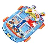 Bright Starts Tummy Cruiser Prop & Play Mat - Blue