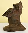 Cast Iron Angel Kitty Statuary