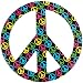 Peace Symbols Peace Magnet 5 1/8