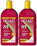 NO-AD Water Resistant Sunscreen Lotion, SPF 85 16 fl oz (475 ml)