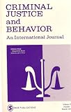 CRIMINAL JUSTICE and BEHAVIOR An International Journal (Special Issue: Sexual Child Abuse Edited by Joel S. Milner, Volume 19 Number 1)