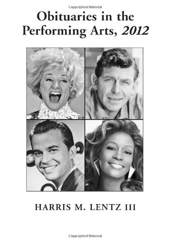 Obituaries in the Performing Arts, 2012