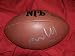 Rashard Mendenhall Autographed NFL Wilson Composite Football, Pittsburgh Steelers, Illinois Fightin Illini, Proof Photo of Rashard Signing for Us.
