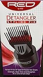 Kiss Products Red Universal Detangling Air Brush, 0.31 Pound