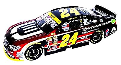 AUTOGRAPHED 2014 Jeff Gordon #24 AARP / Drive to End Hunger Racing (Hendrick Motorsports) CHASE FOR THE SPRINT CUP (The Battles) Signed Lionel 1/24 NASCAR Diecast Car with COA (#271 of only 853 produced!)
