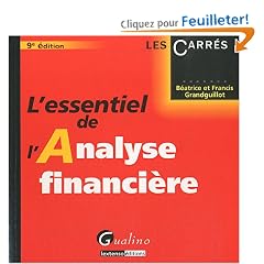 L'essentiel de l'analyse financi�re