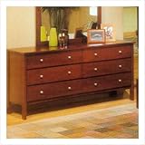 Dresser with Medium Cherry Veneer