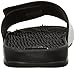 adidas Men's Adissage 2.0 Slides Sandal, Black/White/Black, 10