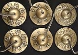 ~ 3 Sets Of Small Tibet Hand Tuned TINGSHAS 2.50