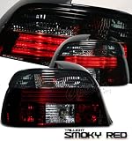 97 98 99-00 BMW E39 5-SERIES 528I 530I 540I M5 SMOKY TAIL LIGHT LAMPS PAIR