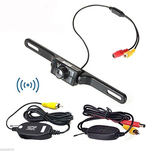 Acten 7" TFT LCD Rear view Monitor+Wireless Night Vision Car Reverse Backup Camera