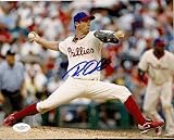Autographed/Hand Signed Roy Oswalt 8x10 Photo Philadelphia Phillies