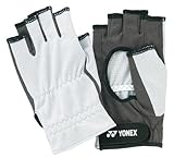 ヨネックス(YONEX) ハーフテニスグローブ4 ライトグレー
