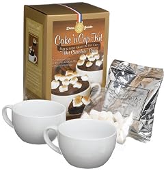 Dean Jacobs Hot Chocolate Cake N Cup  Kit, 4.7-Ounce Boxes (Pack of 2)