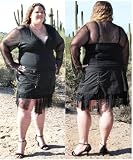 PrincessStretchDenim&LaceMiniSkirt, Black