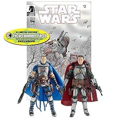 Hasbro Star Wars Exclusive Comic Book Action Figure 2Pack Dark Horse Montross Jaster Mereel