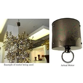 Commercial Grade Rotating Christmas Tree Ornamotor with Remote Control