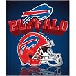 Buffalo Bills Light Weight Fleece NFL Blanket (Grid Iron) (50x60) by Northwest