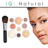 51KuUkHQsvL. SL160 IQ Natural Large Pure Minerals Makeup Starter Set with Brush Medium Shade Under 30.00!