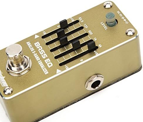 AROMA AEB-3 BASS EQ Analog 5-Band Equalizer Guitar Effect Pedal