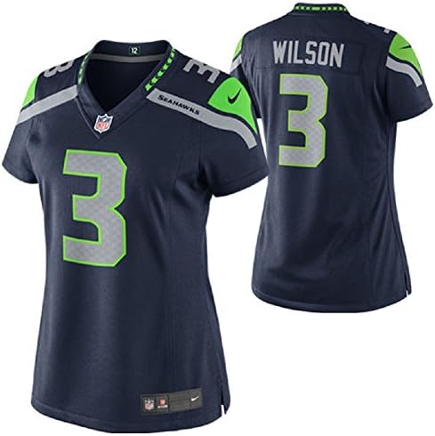 Women's Russell Wilson #3 Jersey, XL