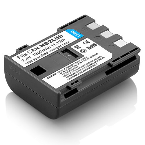 NEEWER® Digital Camera & Camcorder Lithium-Ion Rechargeable Battery Replacement for Canon NB-2LH Battery Pack, Compatible with Canon DC310, DC320, DC330, DC410, DC420, Elura 40 MC, 45, 50, 60, 65, 70, 80, 85, 90, EOS 300D 350D, Rebel XT Xti, MV-Series MV5, MV5i, MV5iMC, MV6iMC, PowerShot G-Series G7 G9, PowerShot S-Series, Digital ELPH S30, S40, S45, S50, VIXIA HF R10, HF R100, ZR Series ZR100, ZR200, ZR300 and other Canon Cameras Camcorders NEEWER® Digital Camera & Camcorder Lithium-Ion Rechargeable Battery Replacement for Canon NB-2LH Battery Pack, Compatible with Canon DC310, DC320, DC330, DC410, DC420, Elura 40 MC, 45, 50, 60, 65, 70, 80, 85, 90, EOS 300D 350D, Rebel XT Xti, MV-Series MV5, MV5i, MV5iMC, MV6iMC, PowerShot G-Series G7 G9, PowerShot S-Series, Digital ELPH S30, S40, S45, S50, VIXIA HF R10, HF R100, ZR Series ZR100, ZR200, ZR300 and other Canon Cameras Camcorders