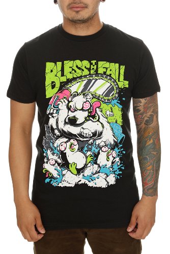 Blessthefall Polar Bear Massacre Slim-Fit T-Shirt
