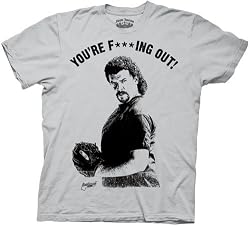 Eastbound & Down Kenny Powers Your'e F***ing Out! Silver T-shirt Tee