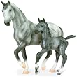Breyer Warmblood Horse and Foal