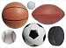 Easy Stick 6 Piece Sports Collection - Vinyl Wall Art Decals