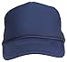 DALIX Plain Trucker Hat Mesh Cap in Navy Blue