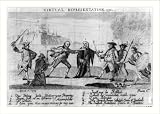 Historic Print (XL): Virtual representation, 1775
