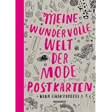 Meine wundervolle Welt der Mode Postkartenvon "Nina Chakrabarti"