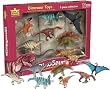 Dinosauria, 8 Piece Dinosaur Set Dinosauria, 8 Piece Dinosaur Set