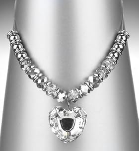 Crystal Heart Pendant Necklace