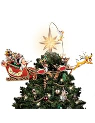 Home: Disneys Timeless Holiday Treasures Tree Topper by The Bradford Exchange - The Bradford Exchange